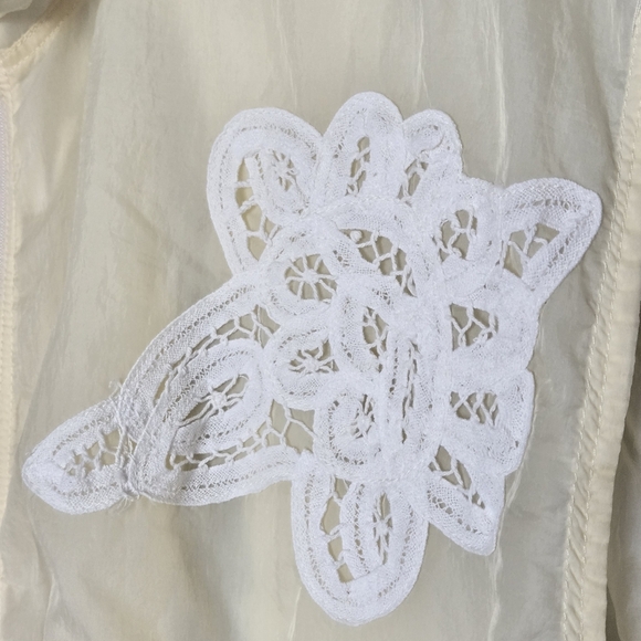 NEW Free People Marigold Butter Yellow Water-resistance Embroidered Onsie Romper - Picture 6 of 13